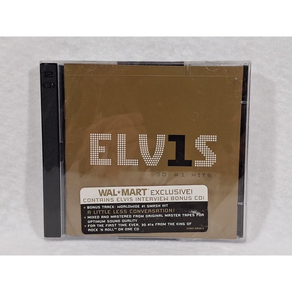 Elvis Presley ELV1S 30 #1 Hits CD 2002 Walmart Exclusive Rock RCA New Sealed